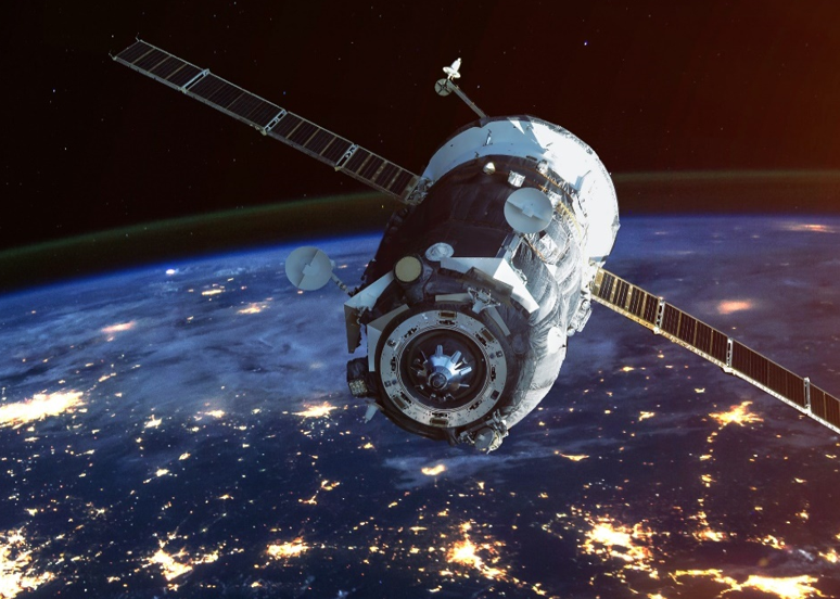 sattelite in the space