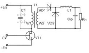 Classical forward converter circuit