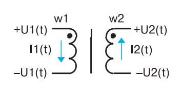 Currents and voltages in transformer windings