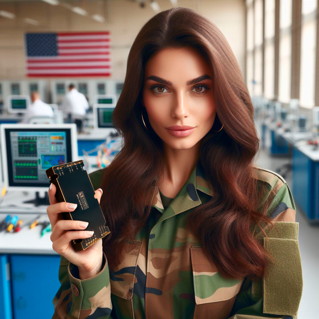 us military women with power supply module from alexander electric