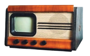 The first television transmitter with an antenna system of its own design (produced until 1957)